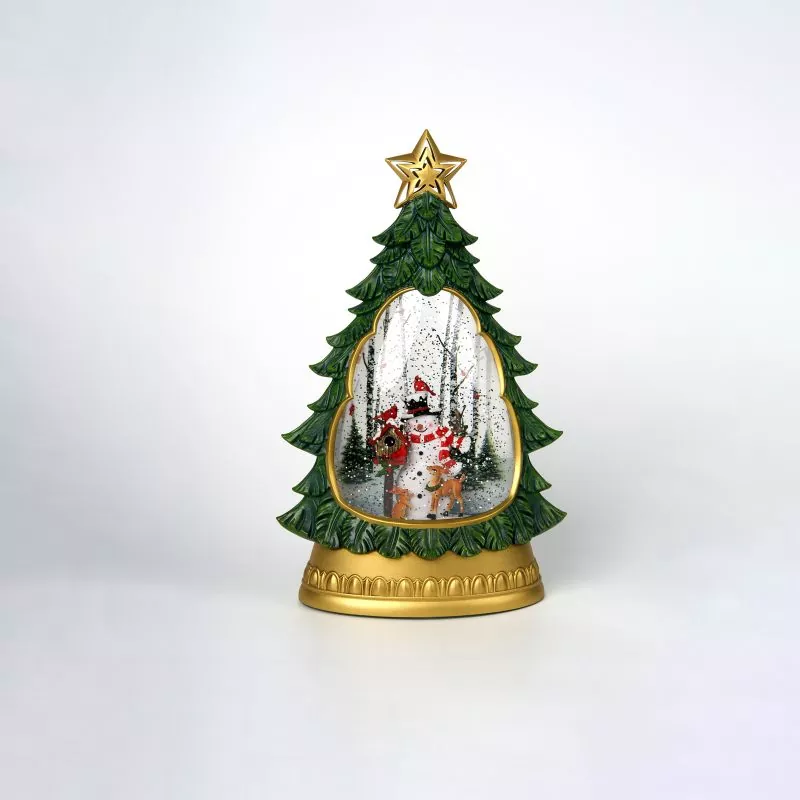 Natal Snowman Snow Globe