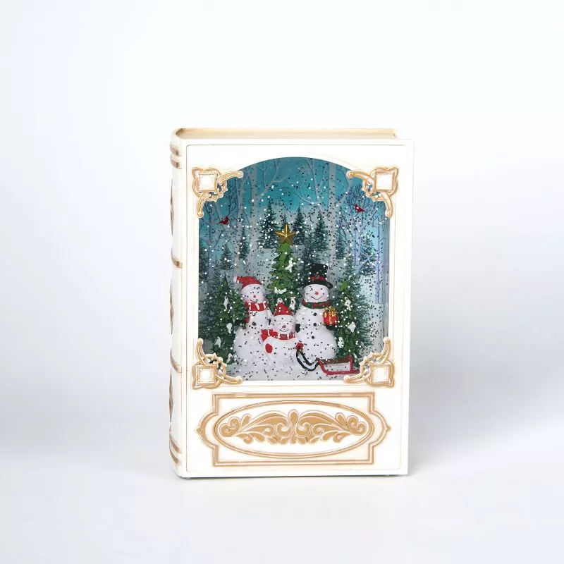 Buku Putih Snowman Snowglobe